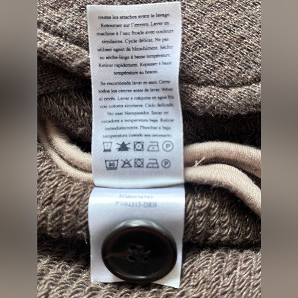 Faherty Women’s M Inlet Knit Blazer Brown - Picture 7 of 8